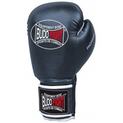 Gants de boxe combat Everlast Powerlock Pro - Noir/Or - KSIUS GYM CLUB LYON